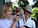baby with photo camera