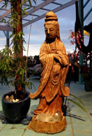 quan yin at our b & b in hawaii big island