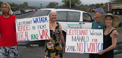 support for Watada